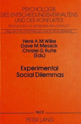 experimentalsocialdilemmas